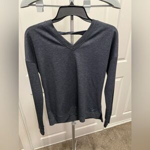 Freely Blue Long Sleeve Lightweight Sweatshirt Size XS NWOT